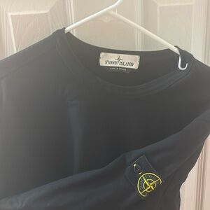 Stone Island Black Long Sleeve
